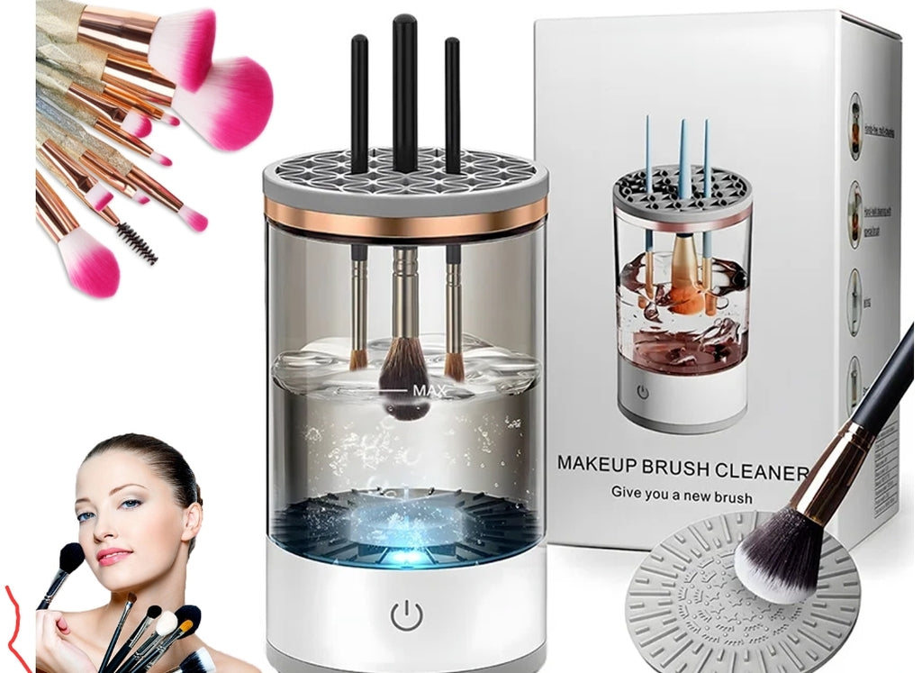Limpiador automático brochas makeup