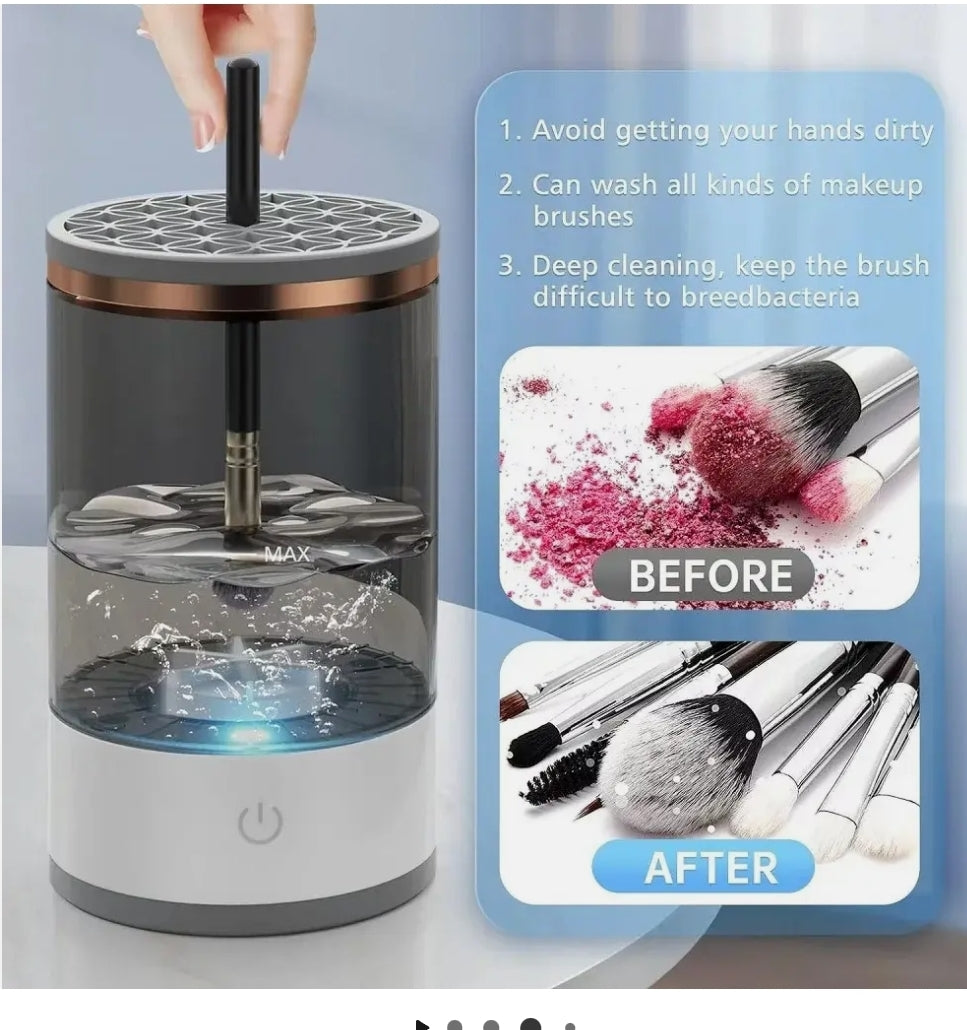 Limpiador automático brochas makeup