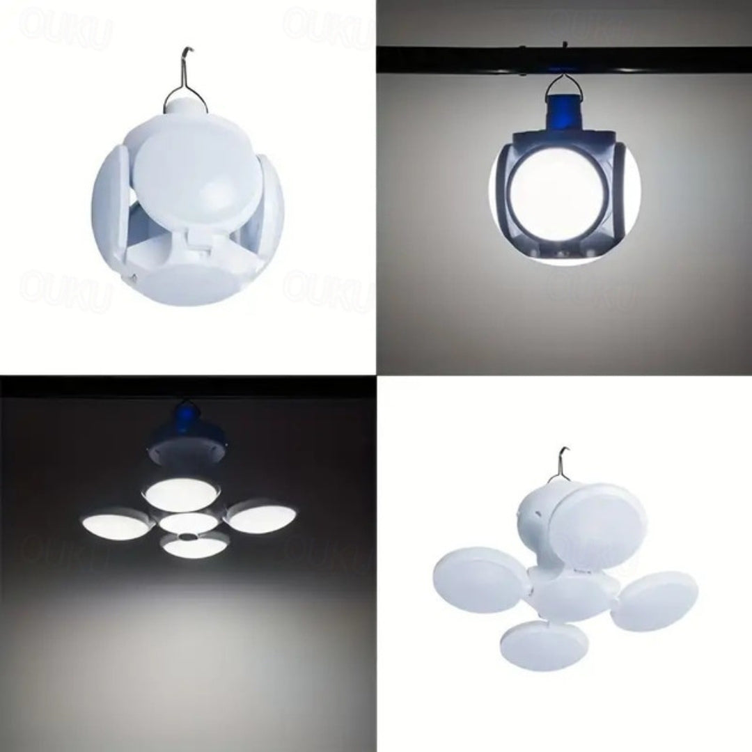 Luz solar led recargable