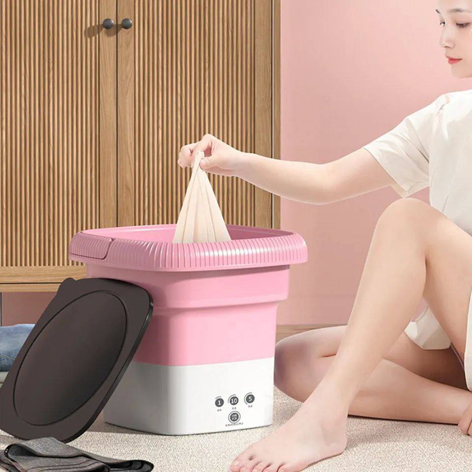 MINI LAVADORA DE 6L PLEGABLE PARA ROPA