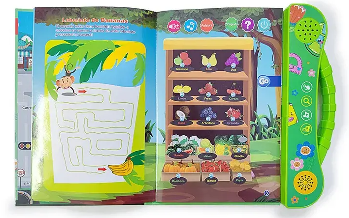 LIBRO EDUCATIVO - INTERACTIVO PARA NIÑ@S