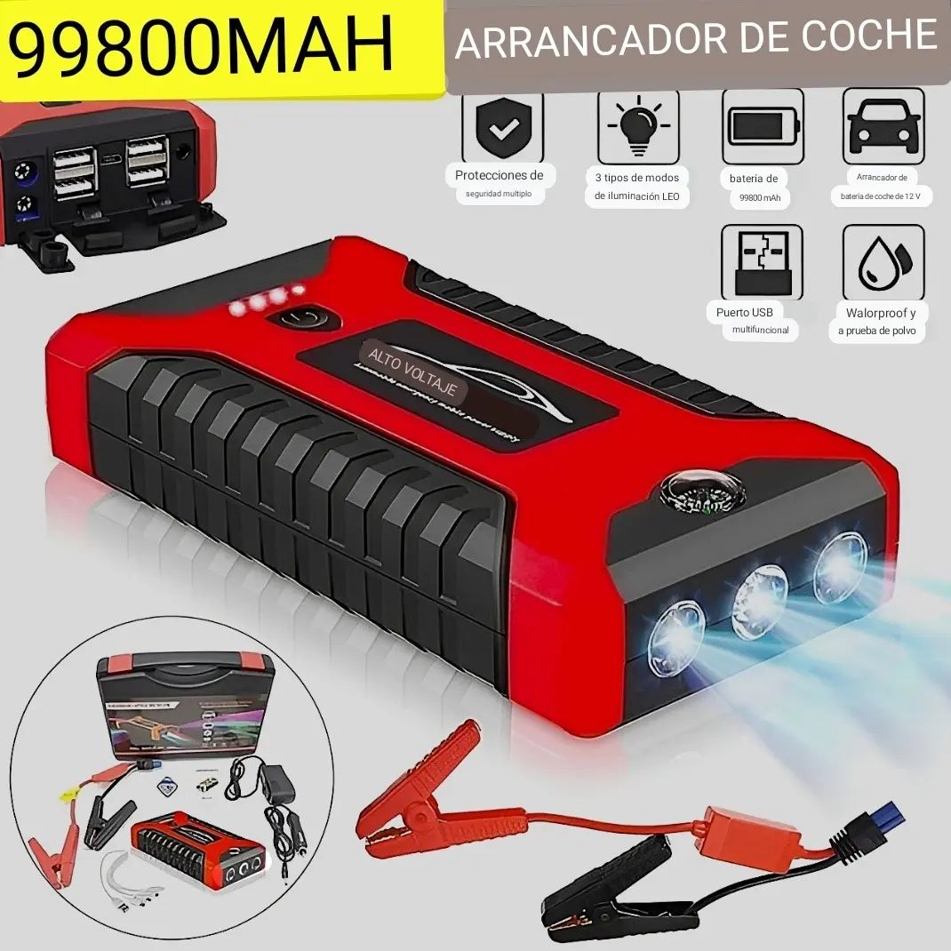 ARRANCADOR  PARA AUTO POWERBANK
