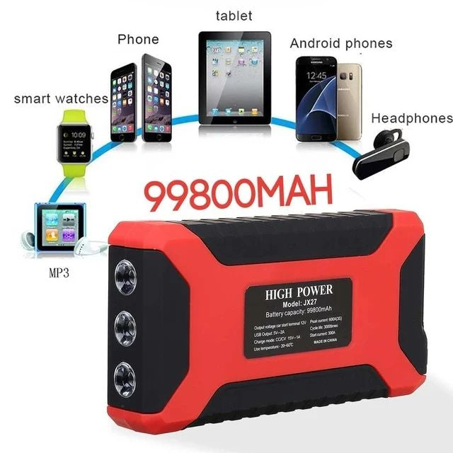 ARRANCADOR  PARA AUTO POWERBANK