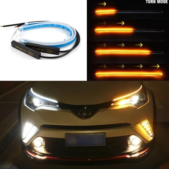 LUZ DIURNA DIRECCIONAL CINTA LED AUTO