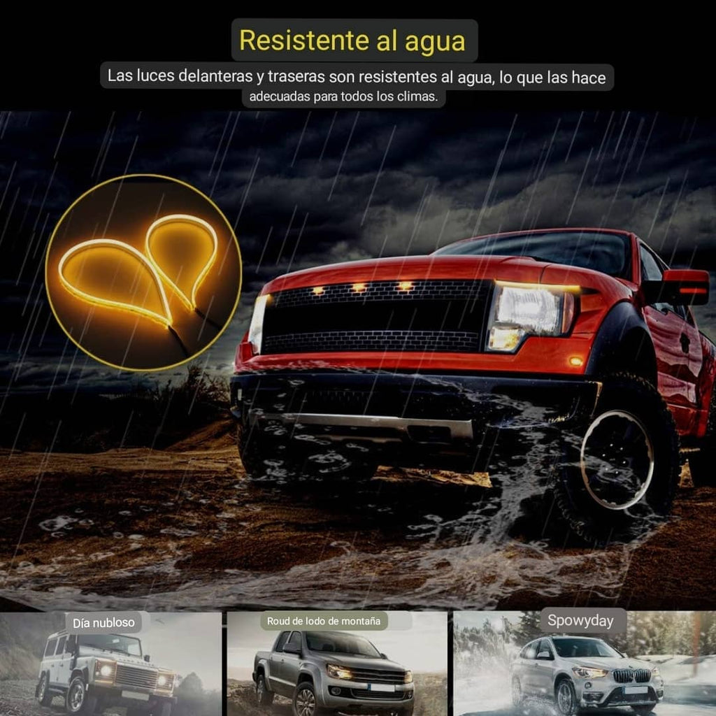 LUZ DIURNA DIRECCIONAL CINTA LED AUTO