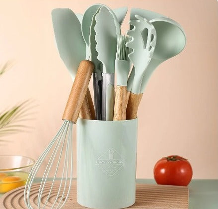 JUEGO DE 12 UTENSILIOS PARA COCINA