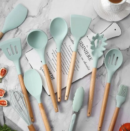 JUEGO DE 12 UTENSILIOS PARA COCINA