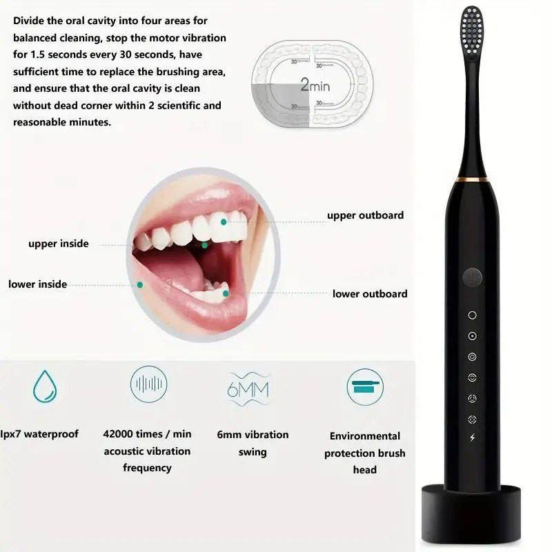 Cepillo Dental Eléctrico Recargable